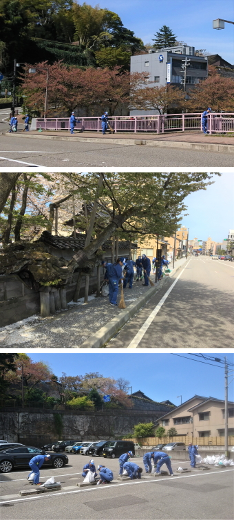 2019年度 第1回 アドプト活動 ~金澤・犀川・桜橋を愛する会~