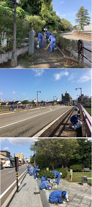 2019年度 第3回 アドプト活動 ~金澤・犀川・桜橋を愛する会~